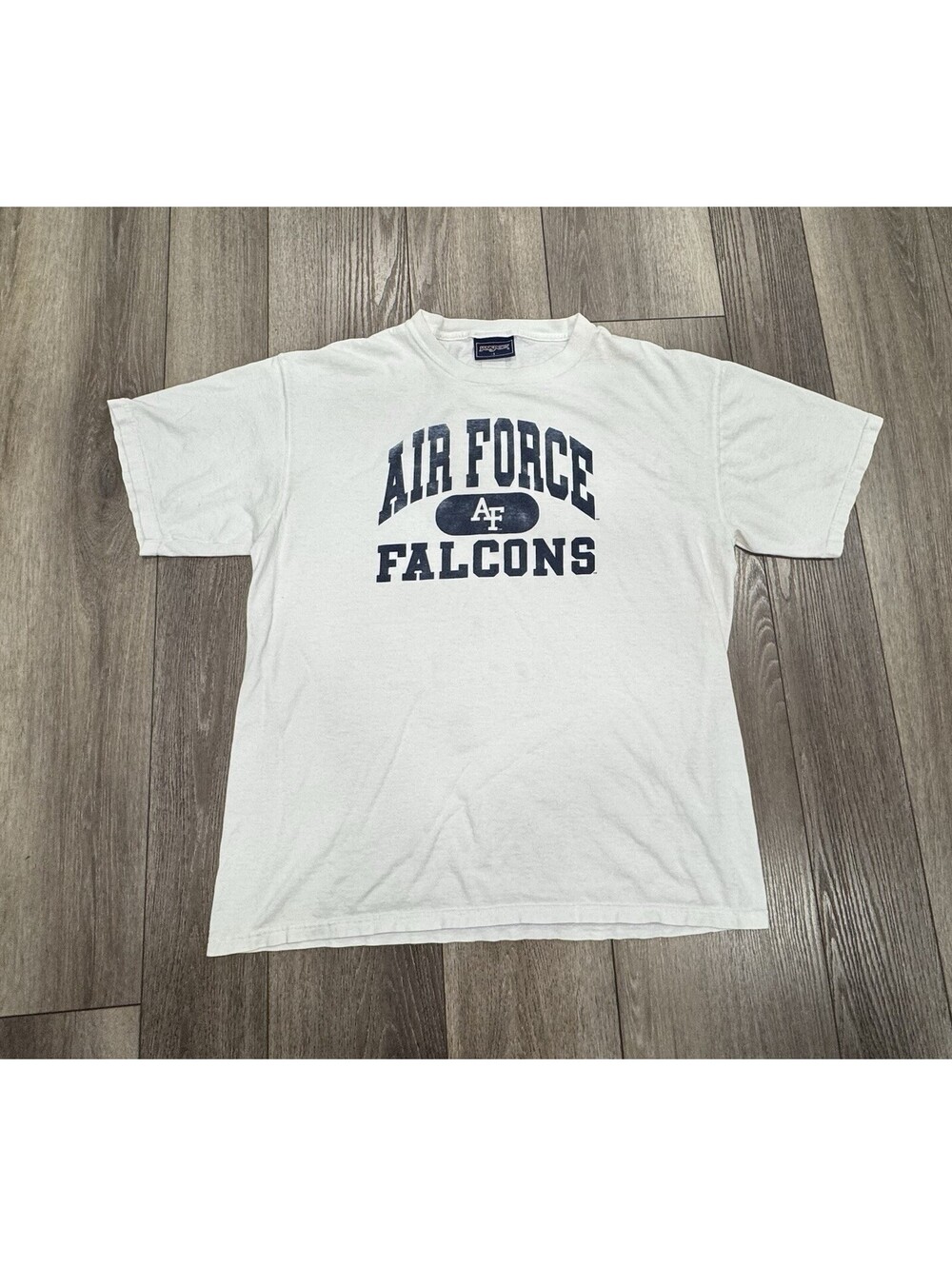 Vintage Jansport Cotton Air Force Falcons T-shirt White Size Large